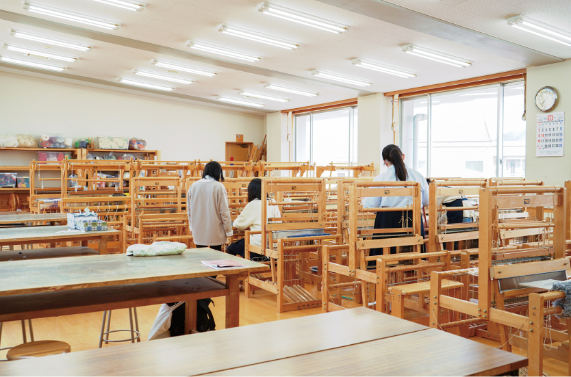 機織り室の写真