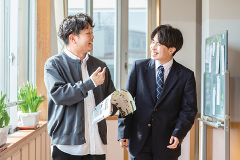 採用情報についての写真