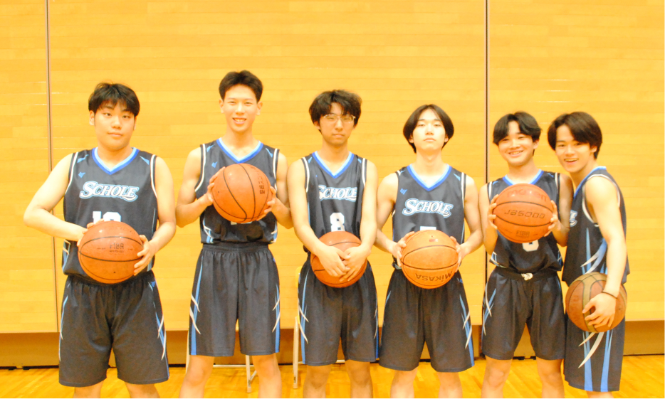 バスケ部の集合写真