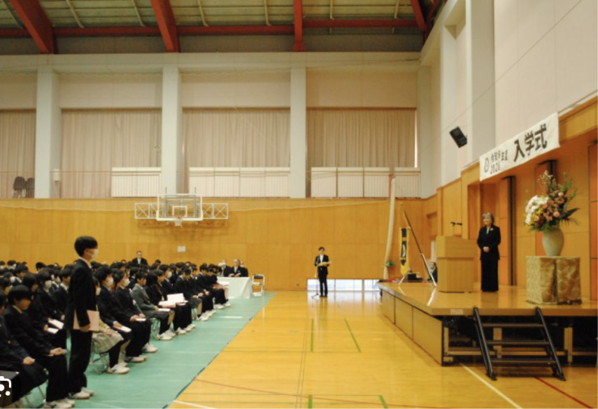 入学式の写真
