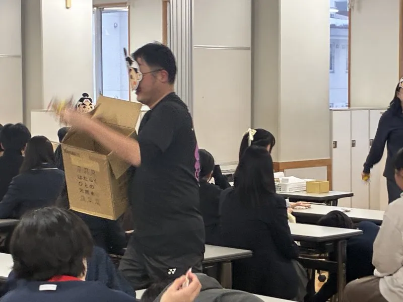 【1年生】節分豆まき♪